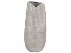 Vase décoratif argenté 32 cm derbe 144659