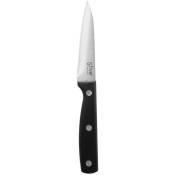 5five - couteau d office inox essentiel black lame