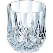 6 verres à eau vintage 32cl Longchamp - Cristal d'Arques