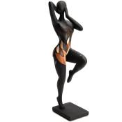 Amadeus - Statue Femme Éline Noire 40 cm Noir