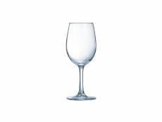 Arcoroc boîte de 6 verres a vin vina 26 cl transparent
