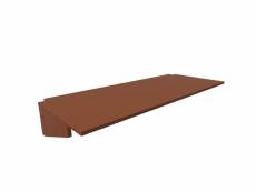Bureau tablette pour lit mezzanine largeur 160 chocolat
