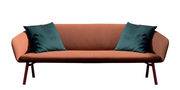 Canapé 3 places ou + Tuile / Pour extérieur - L 220 cm - Kristalia orange en métal