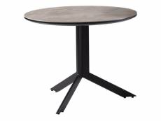 Cary - table d'appoint ø59cm plateau céramique