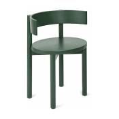 Chaise en bois de frêne verte Paulette - Serax