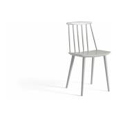 Chaise en bois de hêtre gris Dusty J77 - HAY
