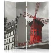 Feeby - Paravent Moulin Rouge Design Parisien en 4