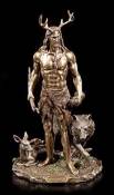 Harmand Figurine - Le cornes Dieu avec des animaux