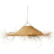 Homemaison - Abat-jour parasol Doum fibre de palmier