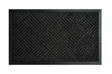 Id Mat - Tapis rubber brush - 45x75 - noir