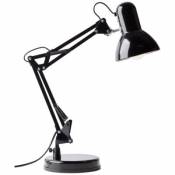 Lampe de bureau Henry E27 IP20 28W 40 X 50 cm Brillant métal noir