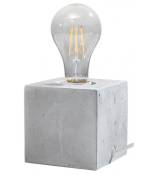Lampe de table Ariz Béton Gris 1 ampoule 10cm