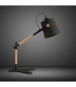 Lampe de Table Nordica avec Abat jour noir 1 Ampoule