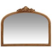 Miroir à moulures dorées 71x57