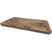 Spetebo - Plateau de service en bois de manguier - env. 46 x 24,5 cm - planche pour dresser des plats de qualité alimentaire