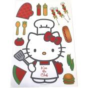 Sticker Deco Géant Hello Kitty Chef