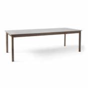 Table à rallonge Patch HW2 / Stratifié Fenix - L 240 à 340 cm - &tradition gris en plastique