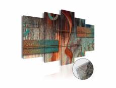 Tableau sur verre acrylique - abstract melody [glass]-100x50 A1-Acrylglasbild211