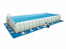 Tapis de sol pour piscine rectangulaire - intex