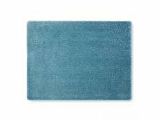 Tapis rectangulaire en polypropylène 160x230 cm bleu