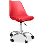 Tulip Style - Chaise de bureau à roulettes - Chaise