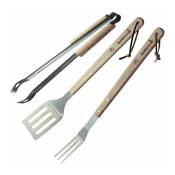 Barbecook - Set d'ustensiles 3 pièces pour barbecue