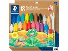 Crayons gras de couleur staedtler noris (6 unités)