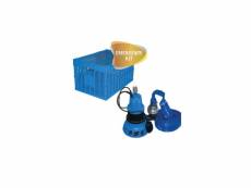 Dipra kit anti-inondation - pompe de relevage / tuyau 10 m / caisse