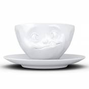 Fiftyeight T014601 Tasse à café en Porcelaine Blanc