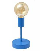 Helam Lighting - Helam tube Lampe à Poser Bleu 12cm