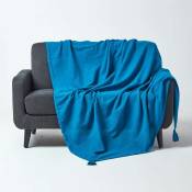 Jeté de lit ou de canapé - Rajput - Turquoise - 150