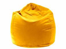 Jumbo bag - pouf poire - curry 14200v-67 - william velvet