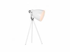 Lampe de table blanche largo 51.5 cm