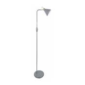 Lampe sur pied pour Ampoule E14 H.140cm - Gris Silumen