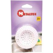 METALTEX - Grille filtre évier plast.x2 297545