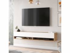 Meuble tv laitila à 2 portes 29,5 x 180 x 31,5 cm