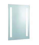 Miroir LED salle de bain Bathroom Verre miroir Argent 2 ampoules 70cm