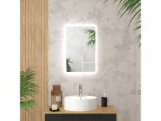 Miroir salle de bain avec eclairage led - 40x60cm - go led