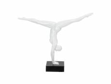 Paris prix - statue design "athlete" 64cm blanc