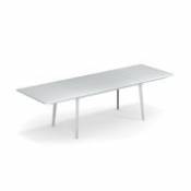 Table à rallonge Plus4 / Acier - 160 à 270 cm - Emu blanc en métal