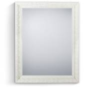 Tanja - Miroir - Blanc - 55x70 cm - Blanc