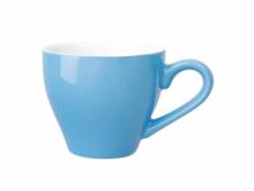 Tasses à expresso bleu 100 ml - lot de 12 - olympia café - grès