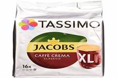 Tassimo 'Braun Caffè Crema' XL T-Disc - 16 disques