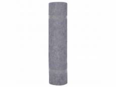 Vidaxl tapis strié pour exposition 1,2x20 m gris 287673
