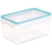 5five - boîte de conservation plastique clipeat 1,81l - Transparent et bleu