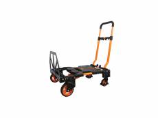 Chariot diable pliable 136 kg 2 positions brixo chariot