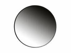 Doutzen miroir rond métal noir ø80cm 373357-Z