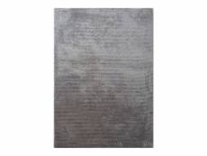 Extradoux - tapis au toucher extra-doux gris 133x190