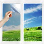 Film pour miroir de fenêtre unidirectionnel résistant à la chaleur, antireflet, contrôle de la température, protection de la vie privée, fenêtre,