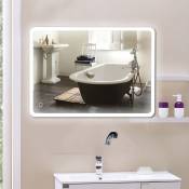 Hofuton Miroir salle de bain avec éclairage miroir lcd pour salle de bain 70120cm